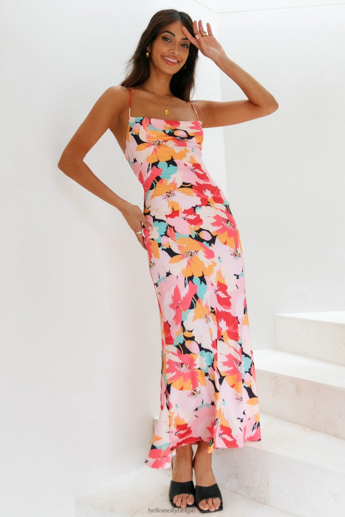 kleding Hello Molly floating mind maxi-jurk met bloemenprint XR2L6557