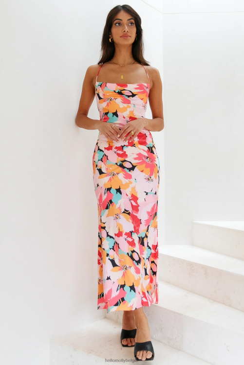 kleding Hello Molly floating mind maxi-jurk met bloemenprint XR2L6557