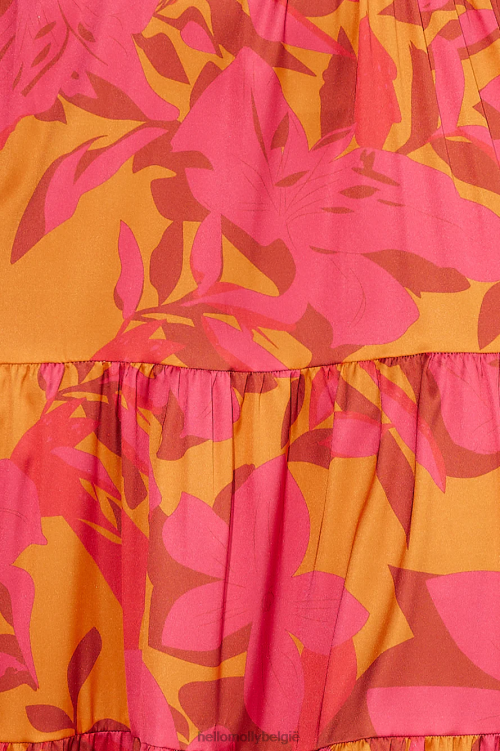 kleding Hello Molly haar tijd om te stralen maxi-jurk roze XR2L5751