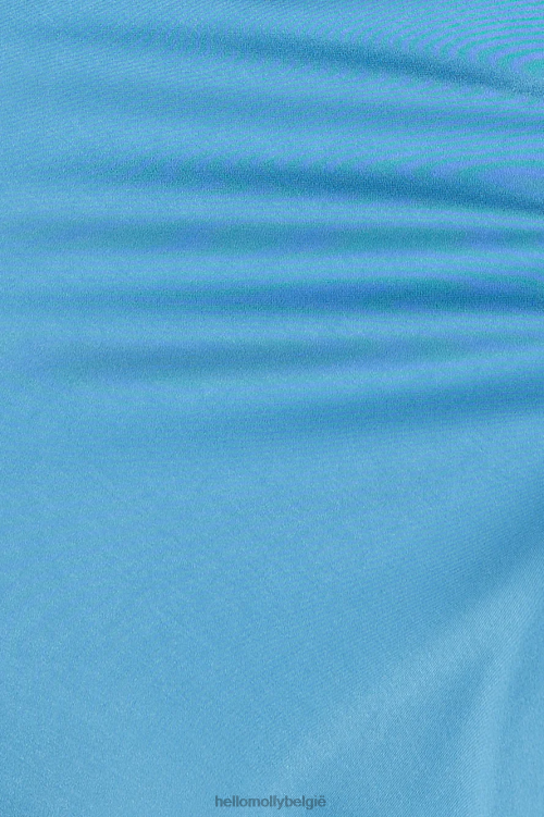 kleding Hello Molly jouw type maxi-jurk blauw XR2L6246