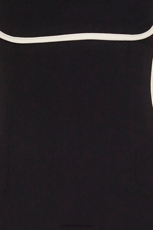 kleding Hello Molly klassieke 'fit maxi-jurk zwart XR2L5799