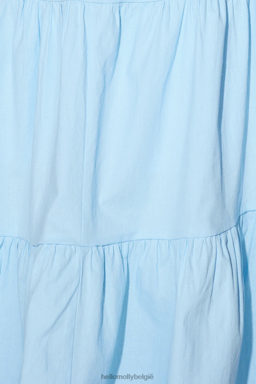 kleding Hello Molly liefdevolle haar stijl maxi-jurk blauw XR2L6229