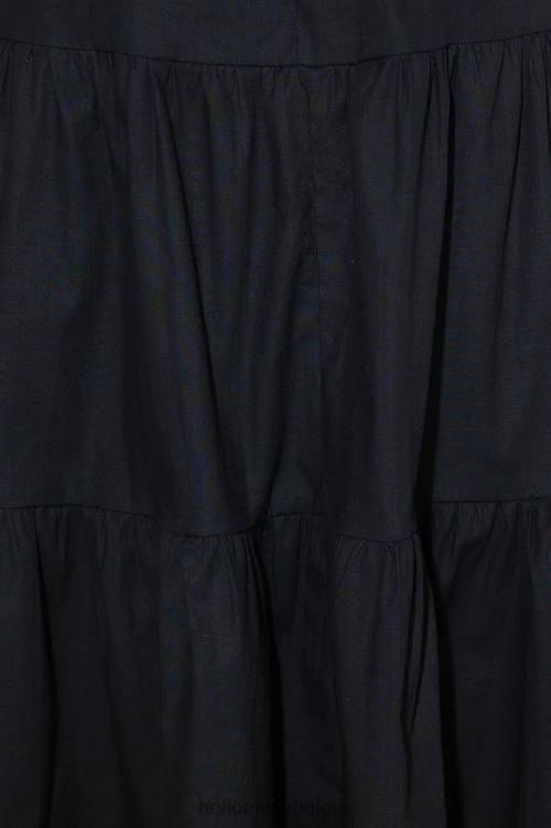 kleding Hello Molly liefdevolle haar stijl maxi-jurk zwart XR2L6251