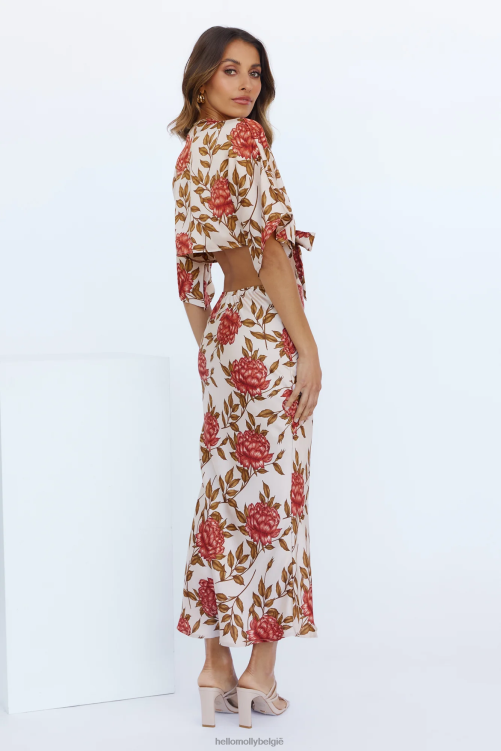 kleding Hello Molly love and rule jurkje beige XR2L5230