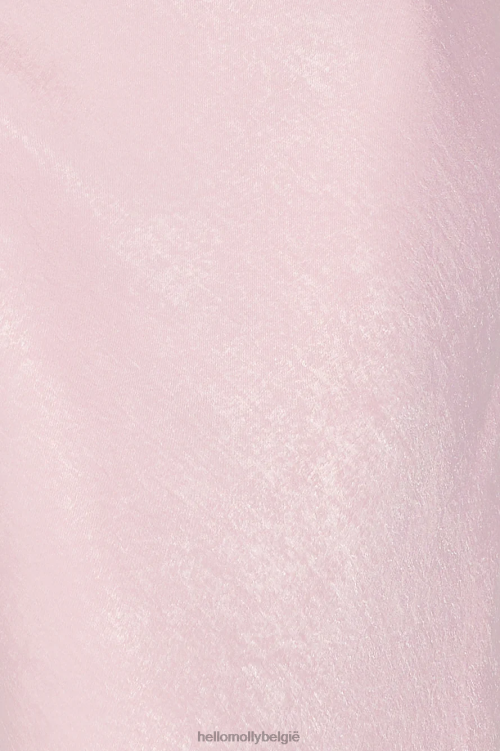 kleding Hello Molly magic in her vibe satijnen maxi-jurk roze XR2L5462