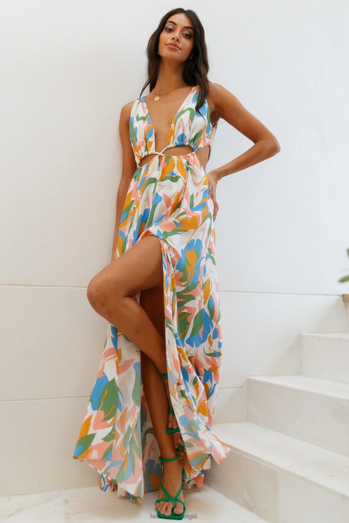 kleding Hello Molly mystieke meetings maxi-jurk multi XR2L6417