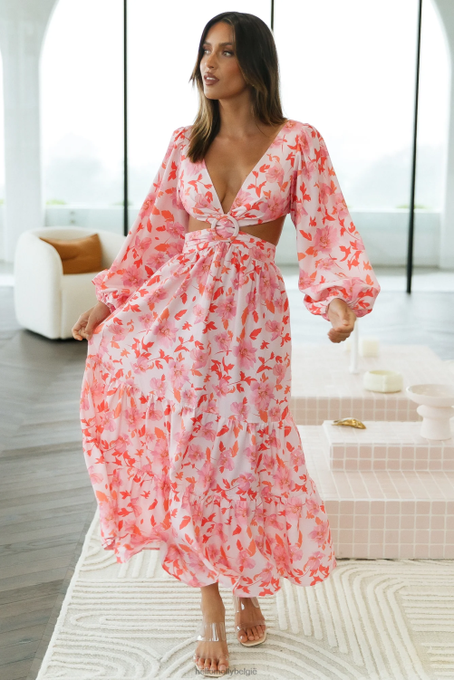 kleding Hello Molly only me maxi-jurk met bloemenprint XR2L6701