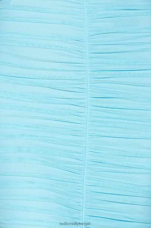 kleding Hello Molly party pal maxi jurk lichtblauw XR2L3850