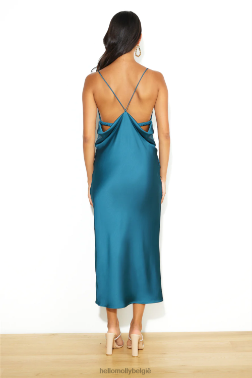 kleding Hello Molly runway luxe maxi jurk groen XR2L6105