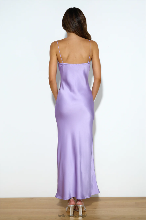 kleding Hello Molly touch of twinkle maxi-jurk lila XR2L6137