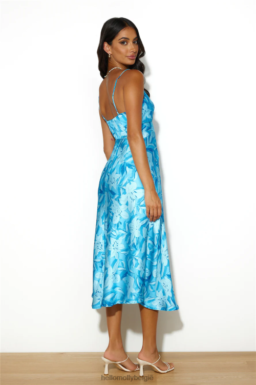 kleding Hello Molly vind ons hier maxi-jurk blauw XR2L6111