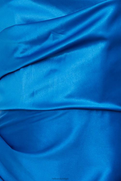 kleding Hello Molly yours only maxi-jurk blauw XR2L6510