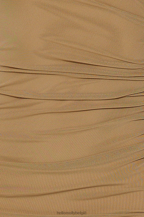 kleding Hello Molly zalige zomer maxi jurk tan XR2L5652