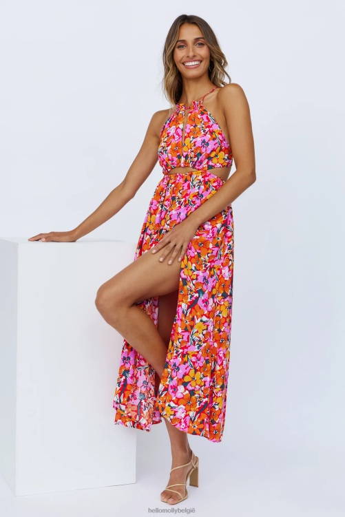 kleding Hello Molly Fly Away Today midi-jurk XR2L3515