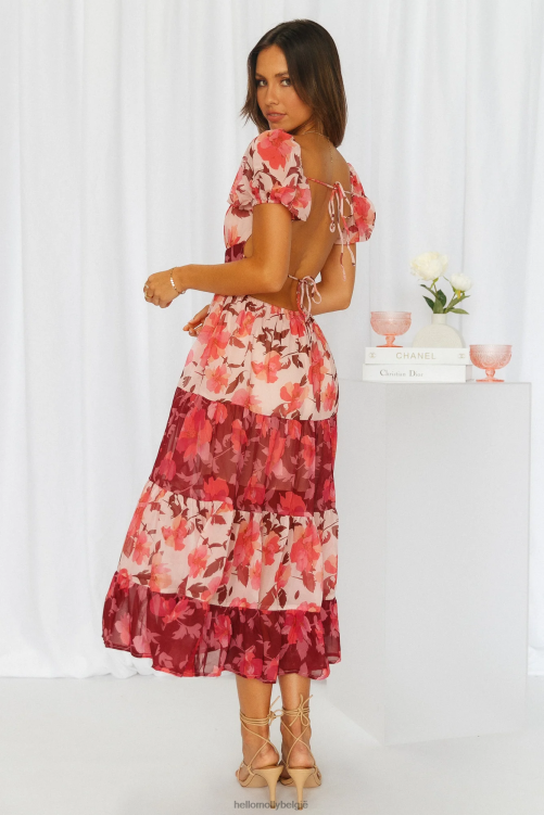 kleding Hello Molly Sweet views midi-jurk XR2L4126