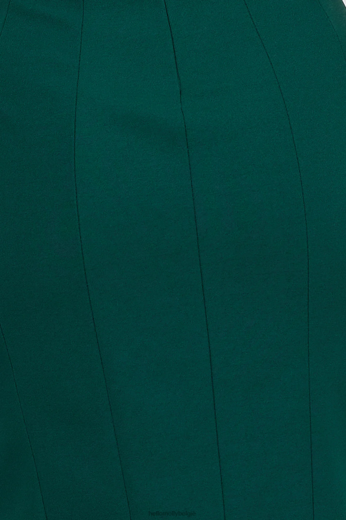 kleding Hello Molly arctic coole midi-jurk bosgroen XR2L4180