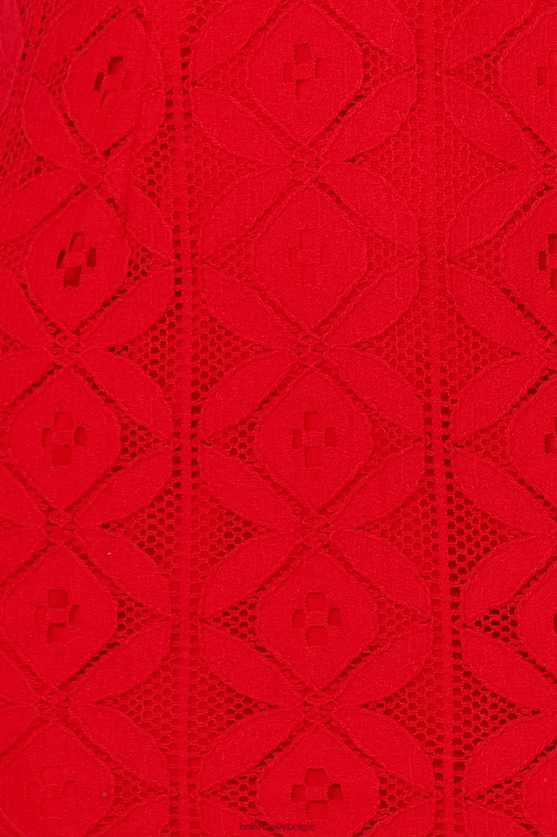 kleding Hello Molly back in the habit midi-jurk rood XR2L3650