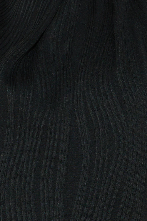 kleding Hello Molly beachwave midi-jurk zwart XR2L3985