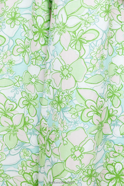 kleding Hello Molly c/meo far away midi-jurk met bloemenprint XR2L5264