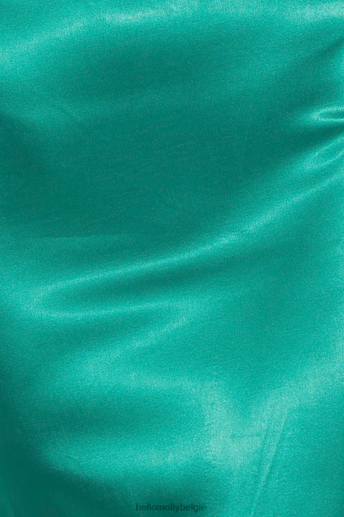 kleding Hello Molly diamante dream midi-jurk groen XR2L3823