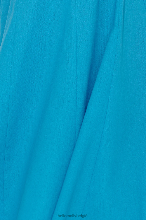 kleding Hello Molly dusk soiree midi-jurk blauw XR2L5084