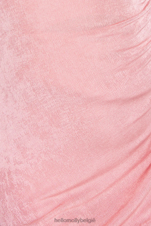 kleding Hello Molly elegante meisjes midi-jurk roze XR2L5158