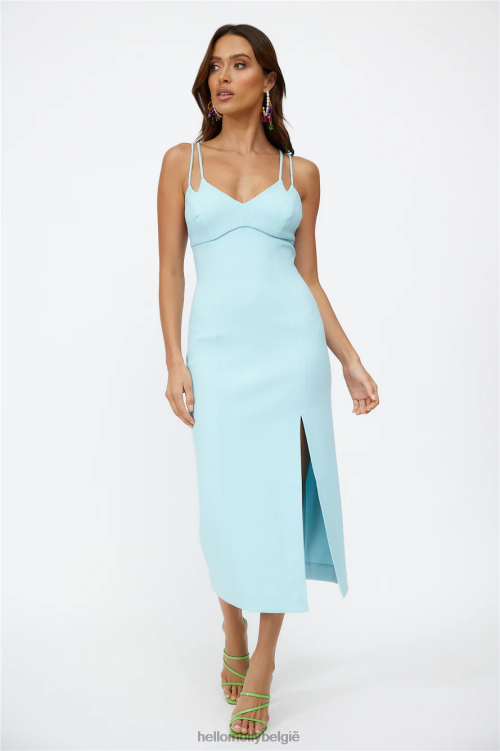 kleding Hello Molly finders keepers victoria jurkje blauw XR2L5444