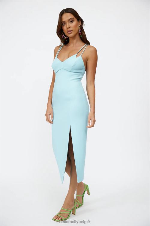 kleding Hello Molly finders keepers victoria jurkje blauw XR2L5444