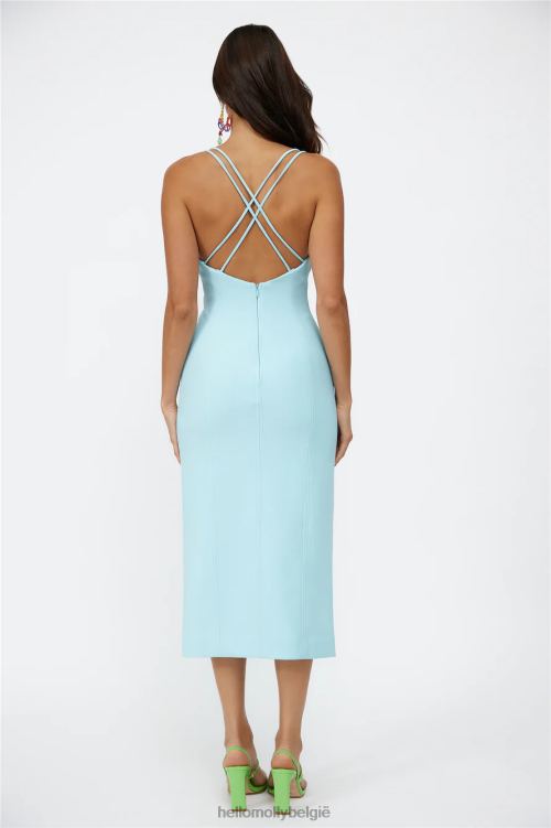 kleding Hello Molly finders keepers victoria jurkje blauw XR2L5444