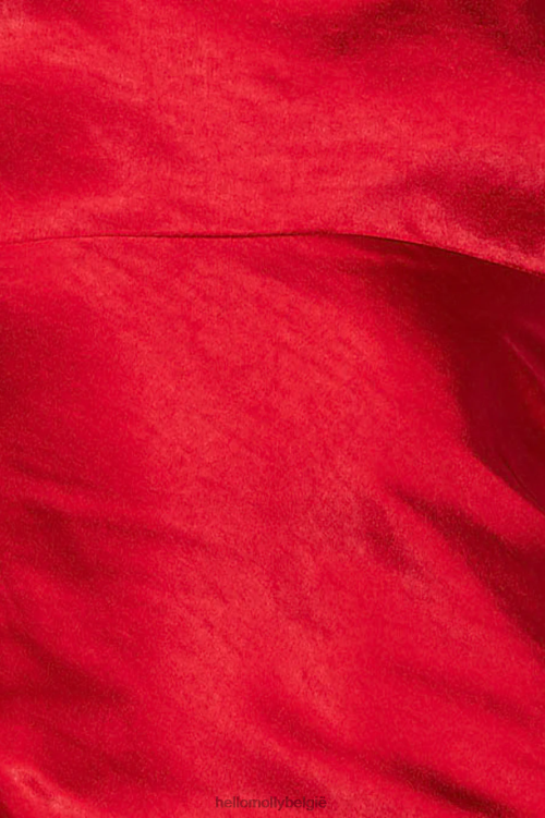 kleding Hello Molly geen advies midi-jurk rood XR2L3939