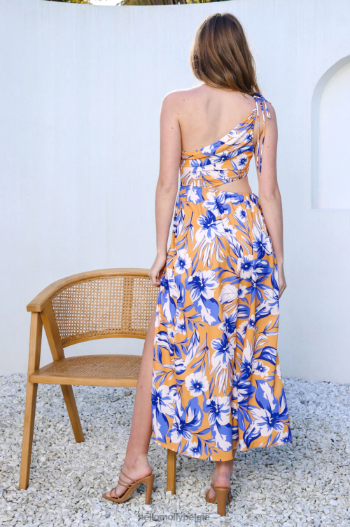 kleding Hello Molly lage midi-jurk met bloemenprint XR2L5033