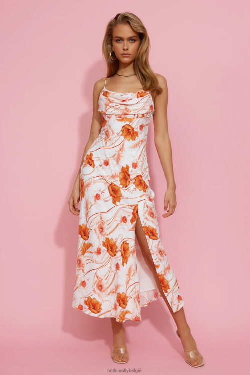 kleding Hello Molly lucy loves midi-jurk met bloemenprint XR2L5131