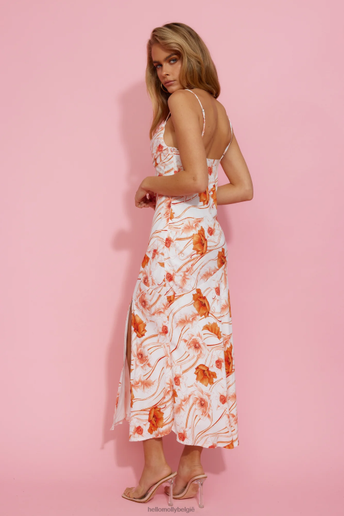 kleding Hello Molly lucy loves midi-jurk met bloemenprint XR2L5131
