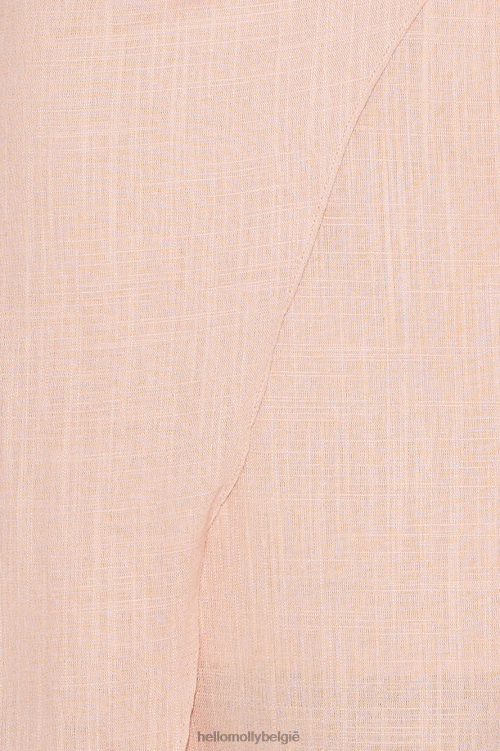 kleding Hello Molly midi-jurk abrikoos vasthoudend XR2L5071