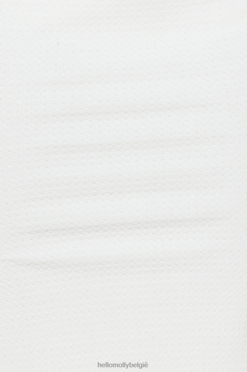 kleding Hello Molly onder de regenboog midi-jurk wit XR2L5387