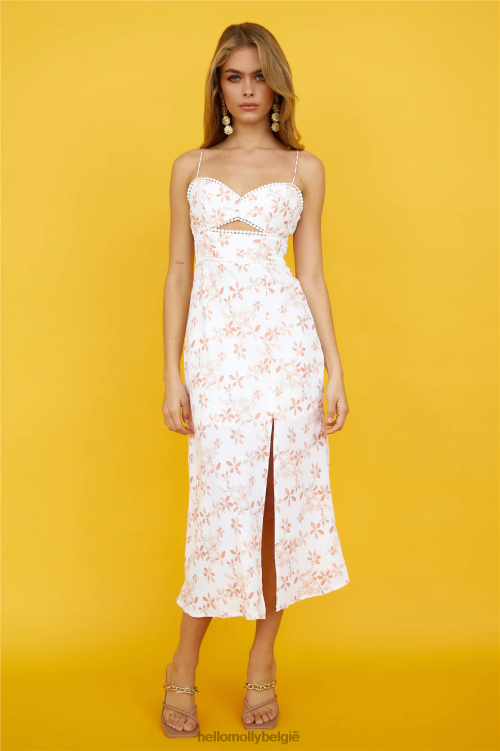 kleding Hello Molly outdoor dans midi-jurkje roze XR2L5400