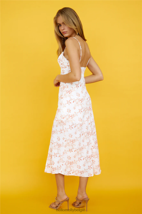 kleding Hello Molly outdoor dans midi-jurkje roze XR2L5400