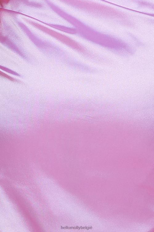 kleding Hello Molly partyclub midi-jurk paars XR2L5427