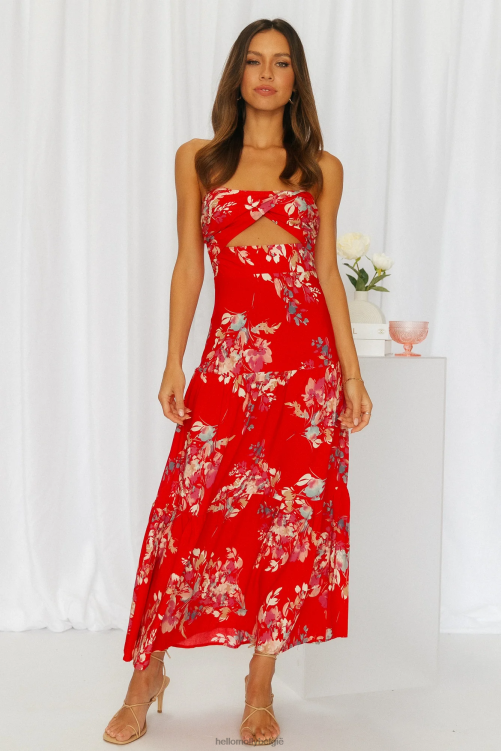 kleding Hello Molly poseren voor de show midi-jurk XR2L3848