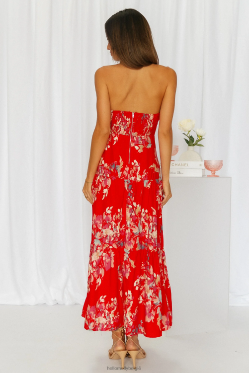 kleding Hello Molly poseren voor de show midi-jurk XR2L3848