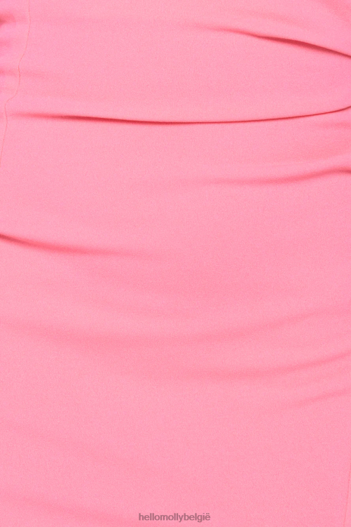 kleding Hello Molly rustige danseres midi-jurk roze XR2L67
