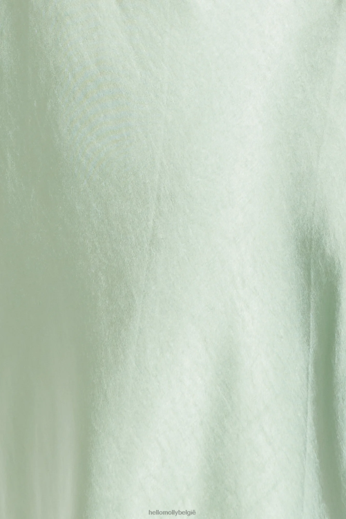 kleding Hello Molly satijnen love midi-jurk salie XR2L5091