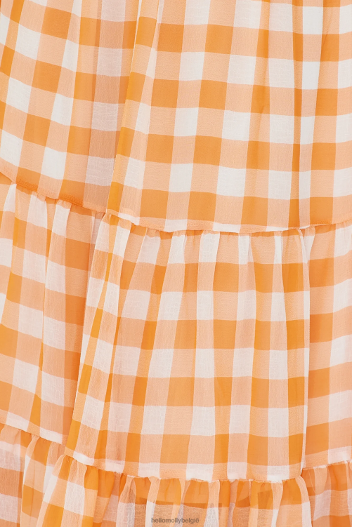 kleding Hello Molly time of fairytales midi-jurk oranje XR2L5391
