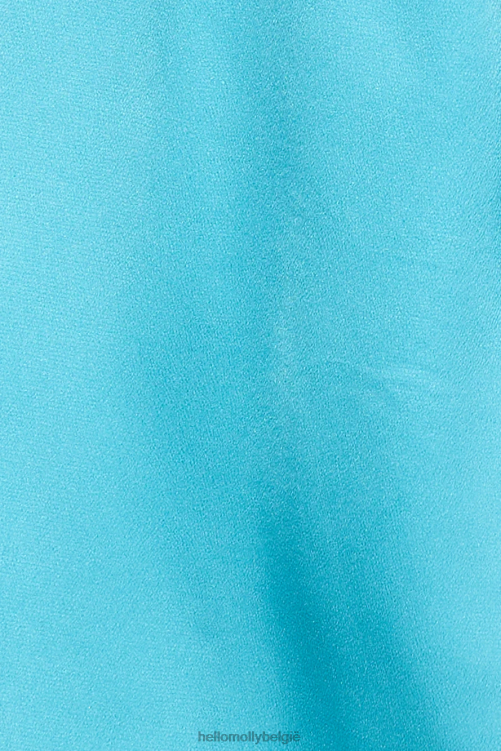 kleding Hello Molly tropische tijden midi-jurk aqua XR2L3095