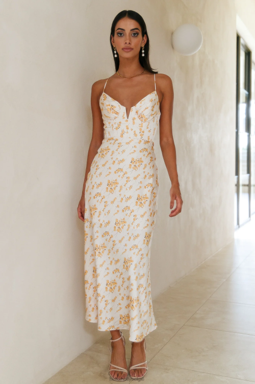 kleding Hello Molly wacht op het applaus midi-jurk met bloemenprint XR2L3753