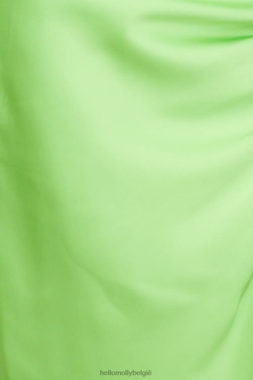 kleding Hello Molly ze gaat uit midi-jurk limoen XR2L5076