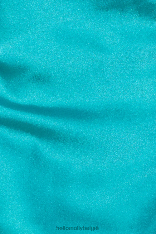 kleding Hello Molly zeemeermin liefdevolle midi-jurk groen XR2L5266