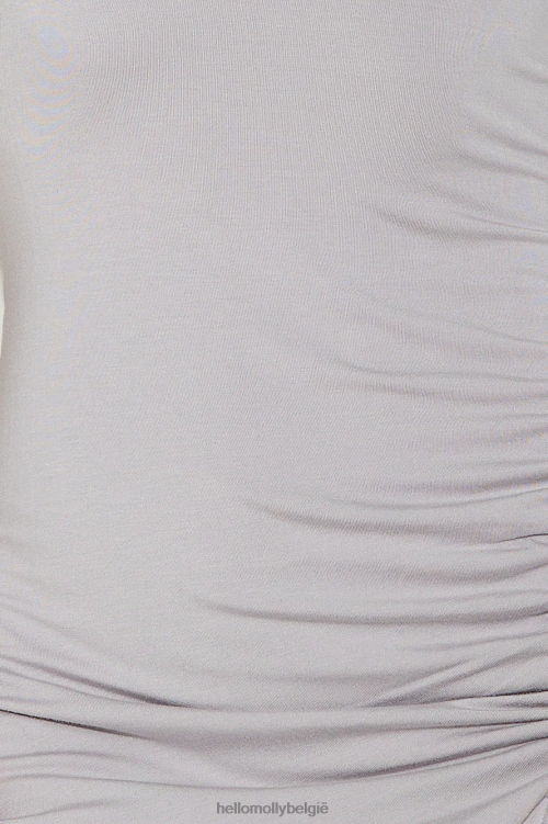 kleding Hello Molly alles over dat glam mini-jurkje grijs XR2L3220