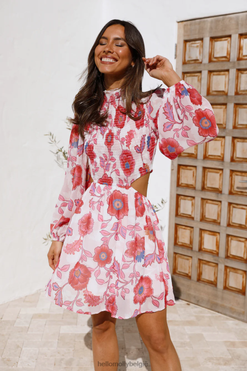 kleding Hello Molly zachte ogen kleden roze XR2L1289