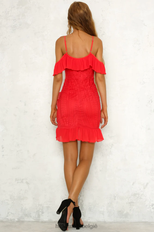 kleding Hello Molly weelderige droomjurk rood XR2L7000